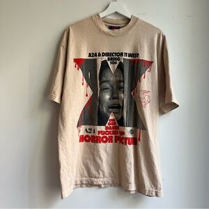 X A24 Ti West Horror Movie T-Shirt M Online Ceramics Jenna Ortega PEARL Mia Goth